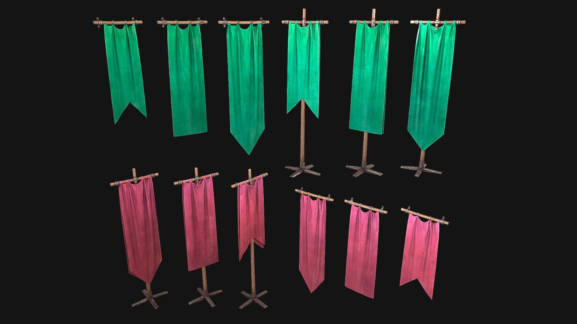Medieval Flag 3D https://p.turbosquid.com/ts-thumb/z6/EanlSN/v4/flagstand11/png/1676218363/1920x1080/fit_q87/c9b5b38303067c0a5708f690f48a31f16863cad6/flagstand11.jpg