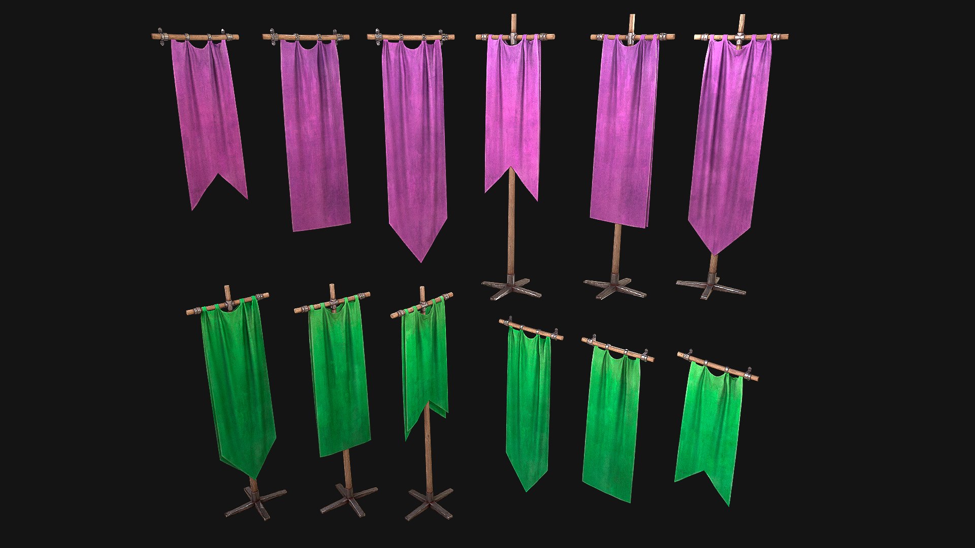 Medieval Flag 3D https://p.turbosquid.com/ts-thumb/z6/EanlSN/wY/flagstand10/png/1676218358/1920x1080/fit_q87/b616da9402e8622074f3345b4e55e740c5757234/flagstand10.jpg
