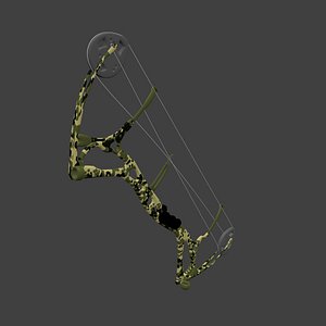 compound bow 3d model