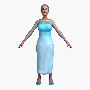 games rigging 3d model