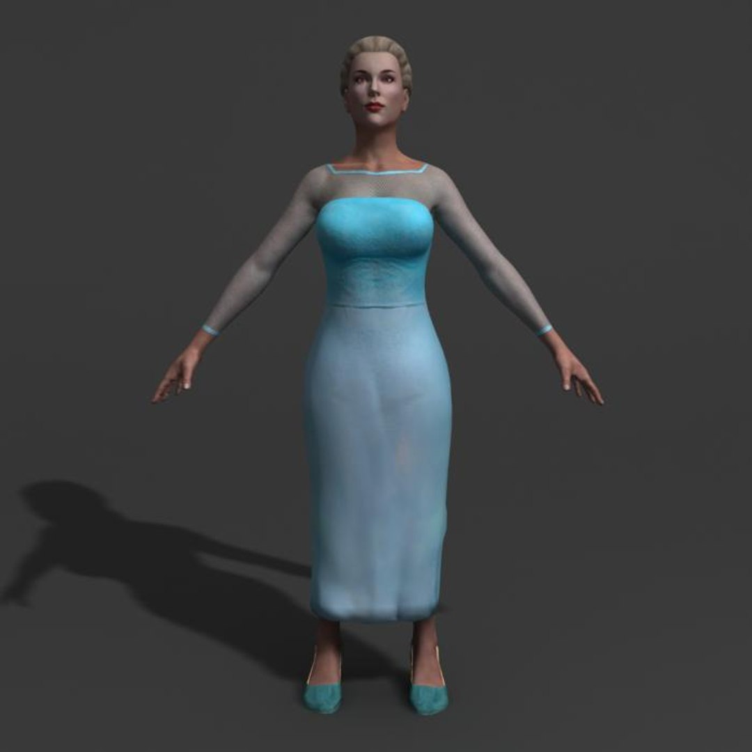 Games Rigging 3d Model