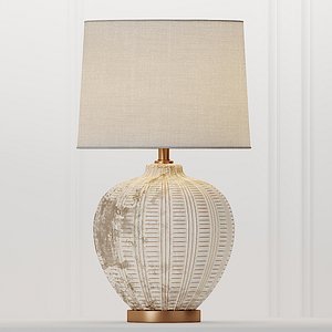 table cox ceramic lamp 3D model