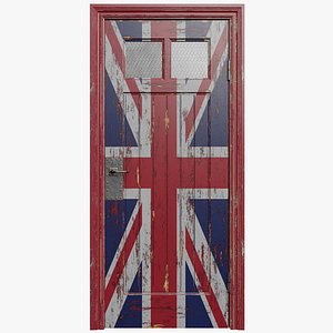 Door Loft Style British Flag