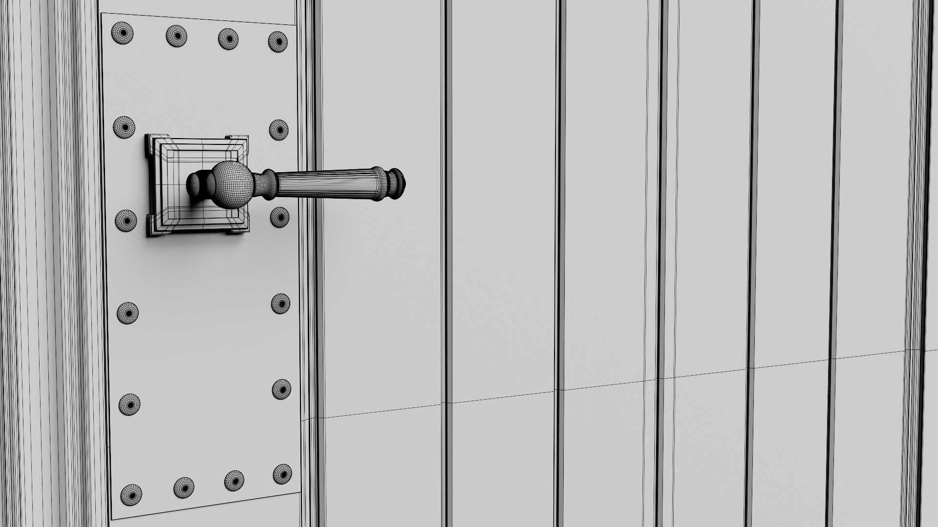 3D model door architecture - TurboSquid 1556275