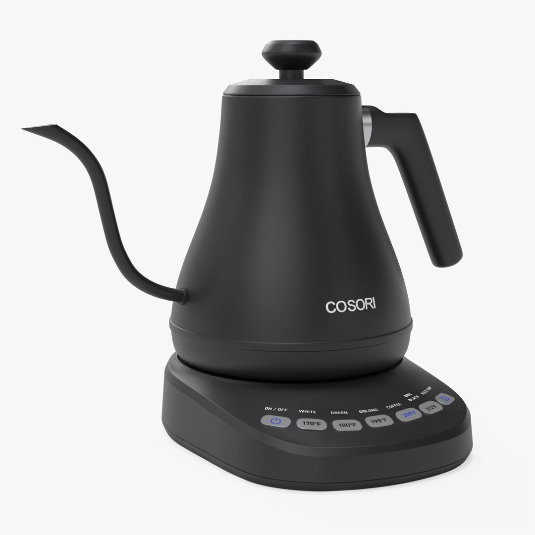 3D COSORI Electric Gooseneck Kettle Model - TurboSquid 2032366