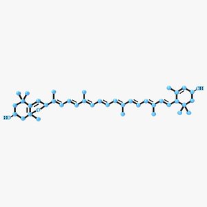 Flavoxanthin structure model