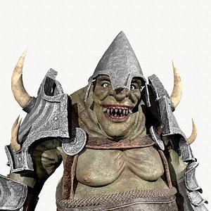 3D Ogre Bull model