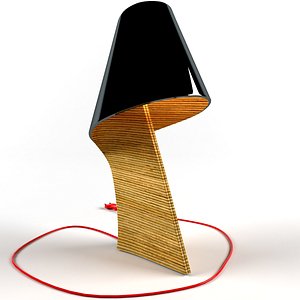 3d model table lamp air mg