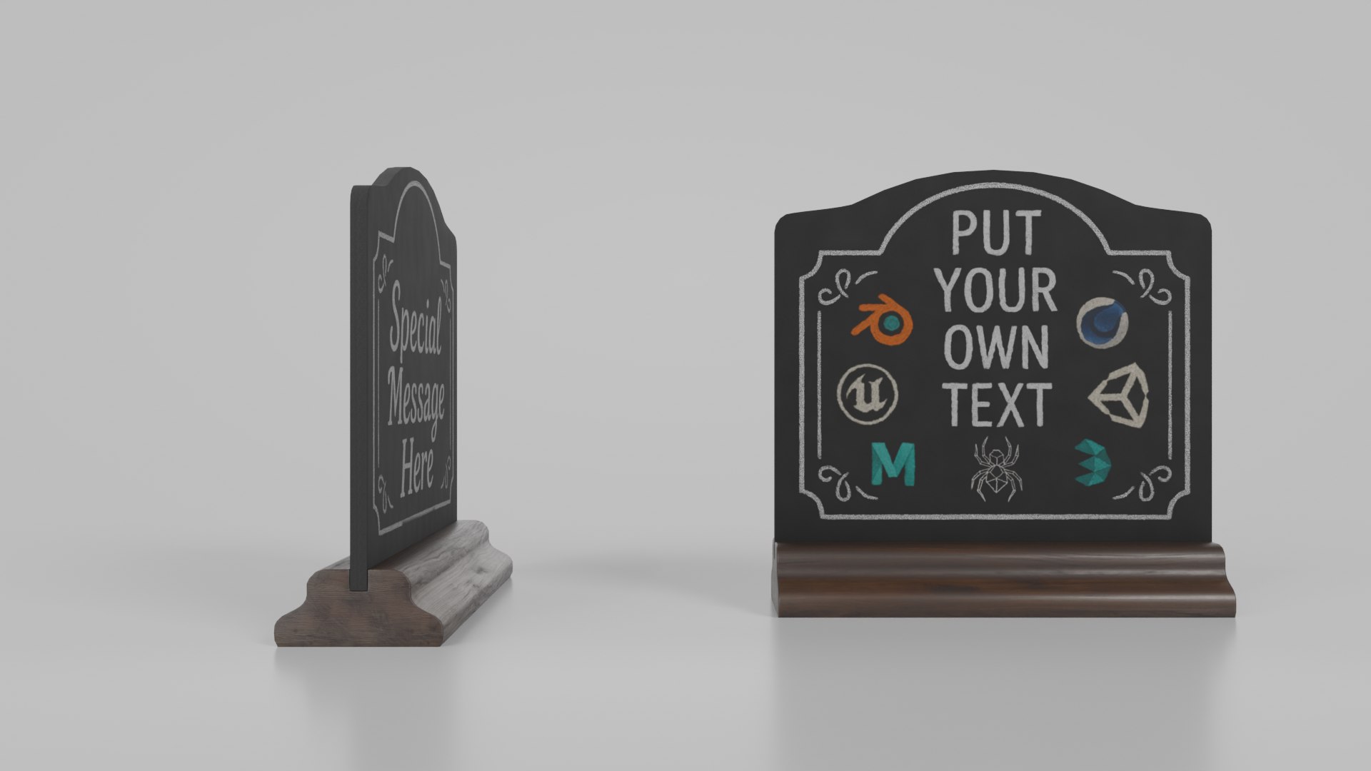 Customizable Countertop Crowned-Top Chalkboard with Ogee Stand 3D model https://p.turbosquid.com/ts-thumb/z6/fXkCNd/4m/r_5/png/1746537347/1920x1080/fit_q87/269ebf21cc483bbdffc9ac654e7638a7c49aab94/r_5.jpg