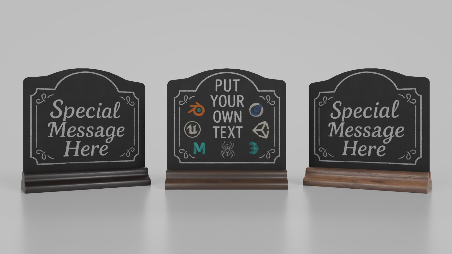 Customizable Countertop Crowned-Top Chalkboard with Ogee Stand 3D model https://p.turbosquid.com/ts-thumb/z6/fXkCNd/R9/r_8/png/1746537349/1920x1080/fit_q87/ded0b0e24fe0accec115c4e4fbcd7e0cef4ba0a6/r_8.jpg