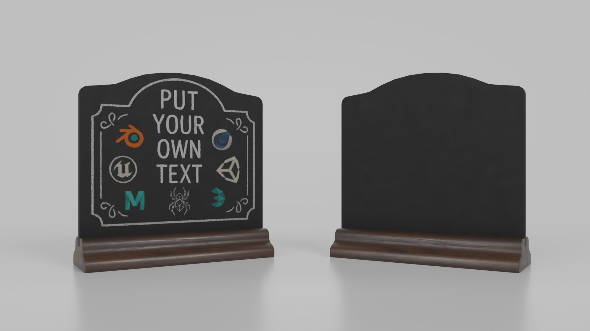 Customizable Countertop Crowned-Top Chalkboard with Ogee Stand 3D model https://p.turbosquid.com/ts-thumb/z6/fXkCNd/j9/r_6/png/1746537348/1920x1080/fit_q87/fcda0a49daf6335469c9951ebb771210094fdcb1/r_6.jpg