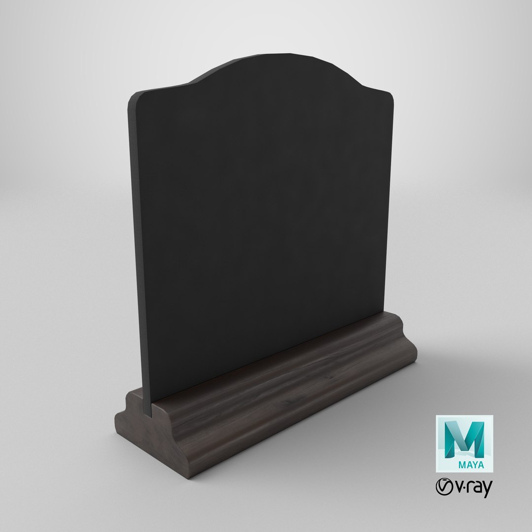 Customizable Countertop Crowned-Top Chalkboard with Ogee Stand 3D model https://p.turbosquid.com/ts-thumb/z6/fXkCNd/yv/stemcell_maya_vray_render/png/1747407169/1920x1080/fit_q87/1082c0cf236ae369765ee5f91c53d1a6c1d3558d/stemcell_maya_vray_render.jpg