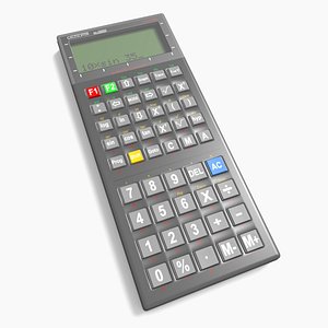 3d generic scientific calculator model