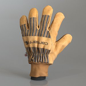 Carhartt Men's Suede Work Glove with Knit Cuff