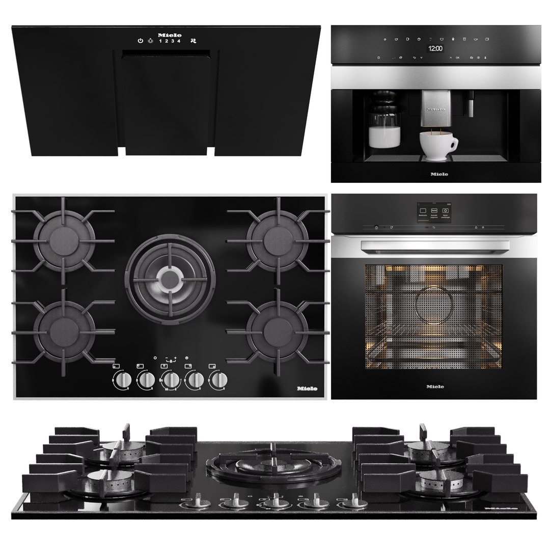 Miele Collection Vol 06 3D Model - TurboSquid 1869473
