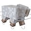 Minecraftの羊は3Dモデルを装備