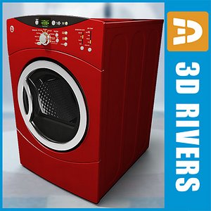 ge super capacity gas 3d model