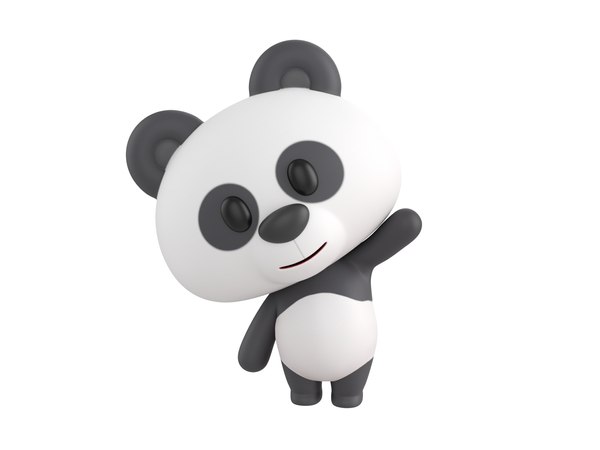 Character129 Rigged Panda 3D model - TurboSquid 1760481