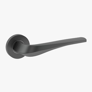 3D Zoo Hardware Rosso Maniglie Aries Matt Black model