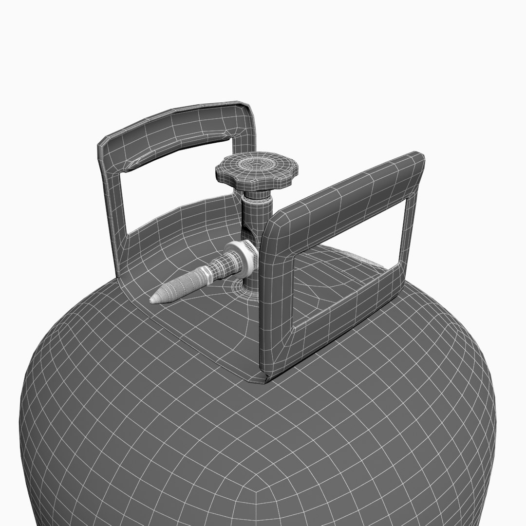 3D Helium Gas Container - TurboSquid 1168450
