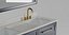 ROBERTSON CONSOLE DOUBLE SINK SINK UNDER THE COUNTERTOP