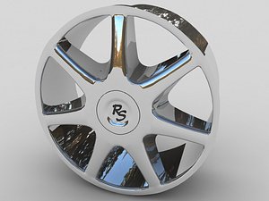 Car Alloy High poly  RS
