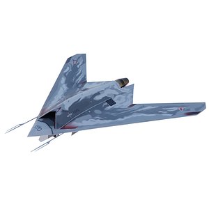 Sukhoi S-70 Okhotnik 3D model