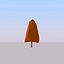 3D tree red pine model