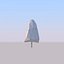 3D tree red pine model