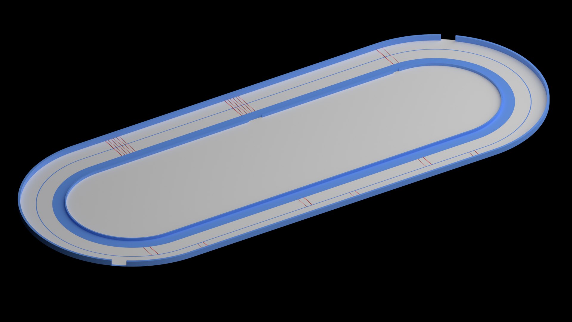 Speed Skating Rink 3D Model - TurboSquid 1835328
