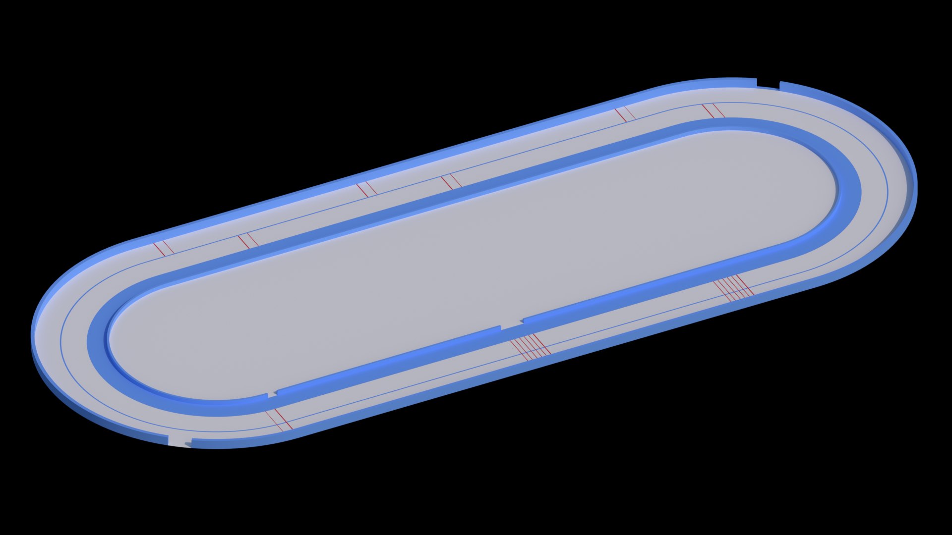Speed Skating Rink 3D Model - TurboSquid 1835328