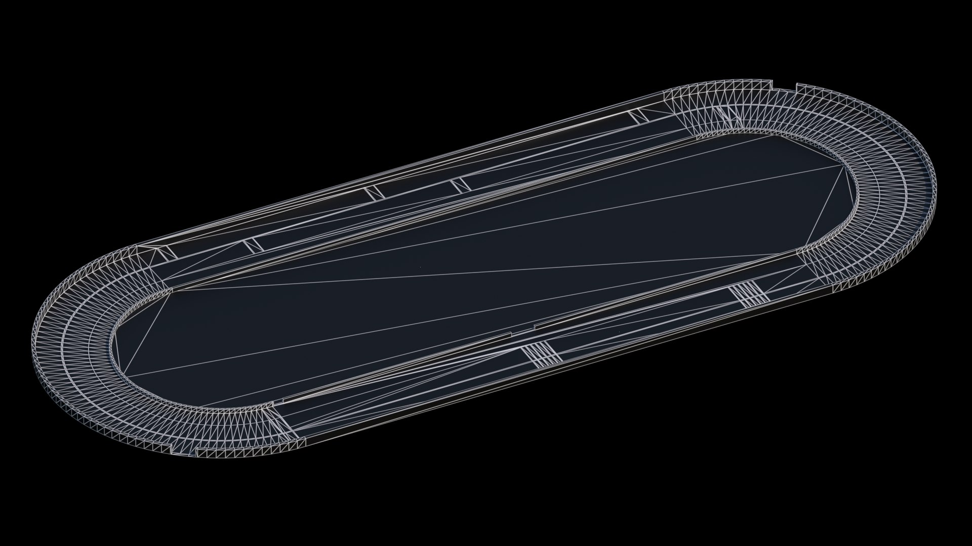 Speed Skating Rink 3D Model - TurboSquid 1835328