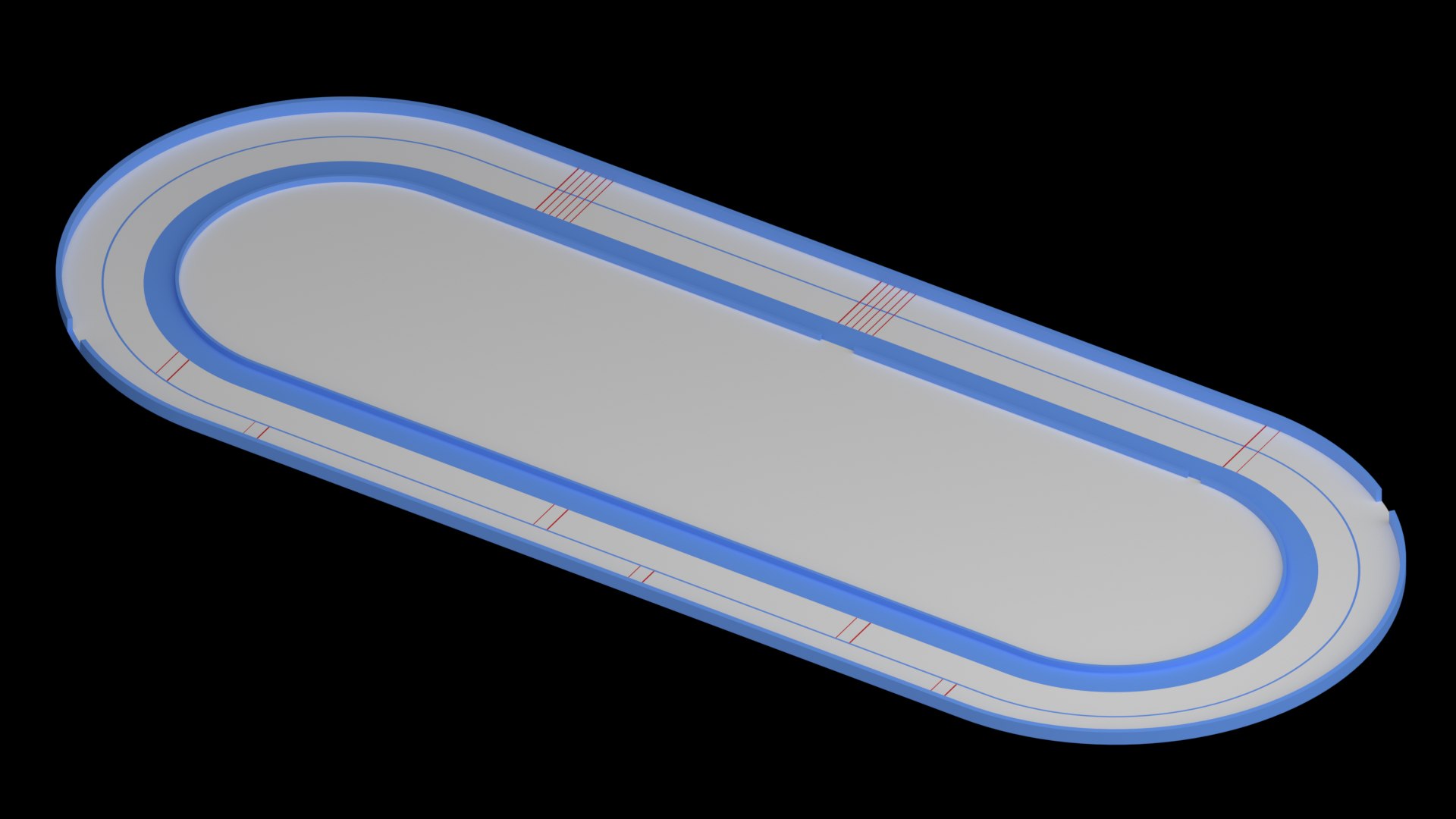 Speed Skating Rink 3D Model - TurboSquid 1835328