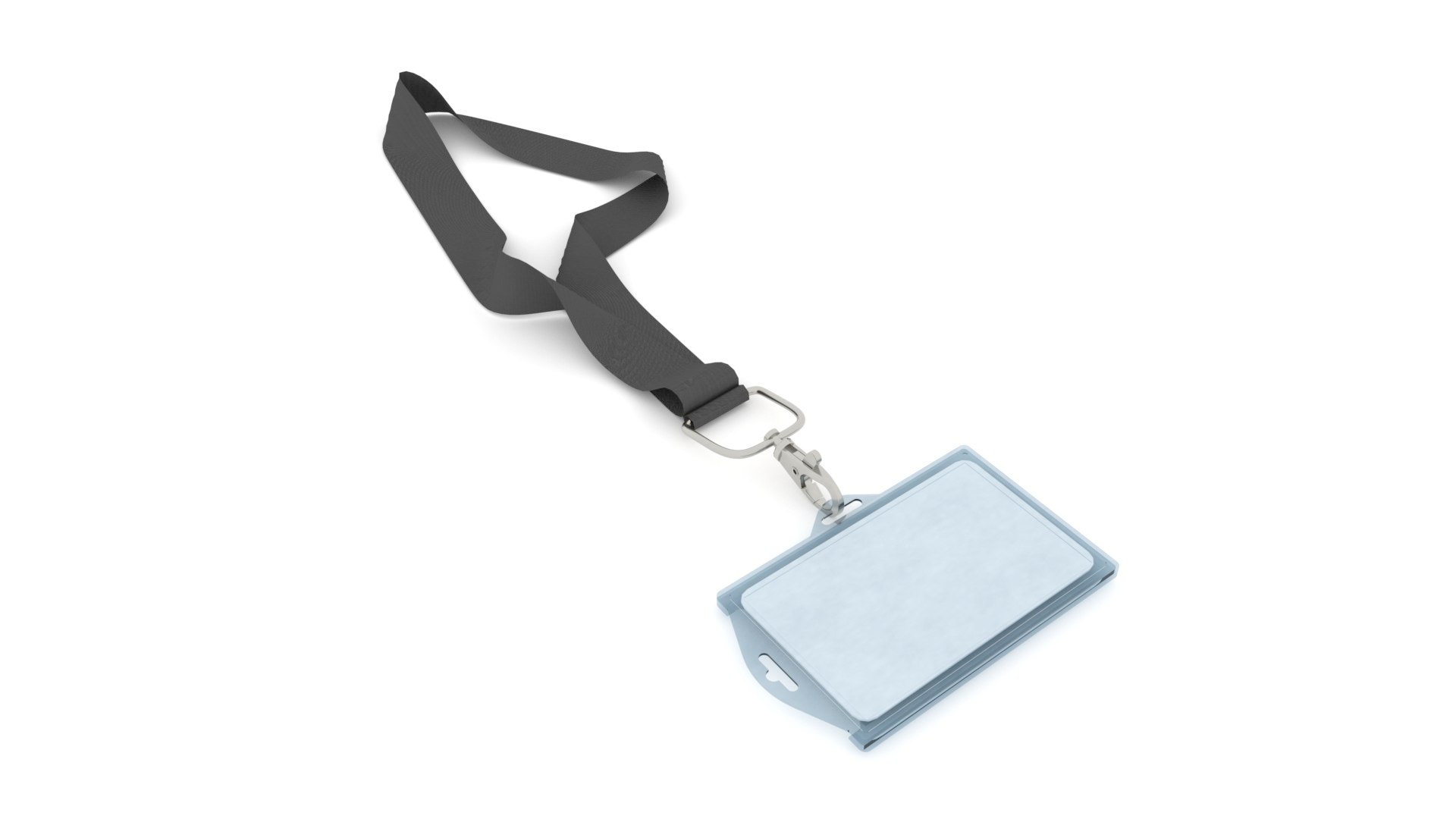 3D Model Lanyard With PSD Card Texture Template - 3D Asset - TurboSquid ...