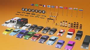 CAR PACK - Low Poly