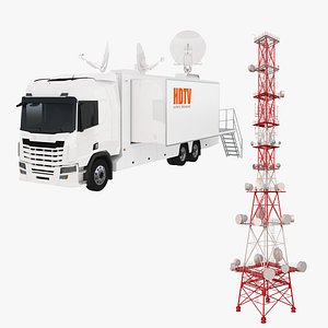 TV Tower and TV Truck Collexction
