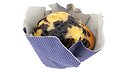 Wrapped blueberry muffin