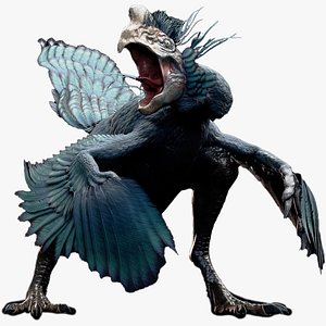 Dinosaur GigantoRaptor - Oviraptorosaur Unreal Engine Project