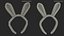 Bunny Ears Headband Fur