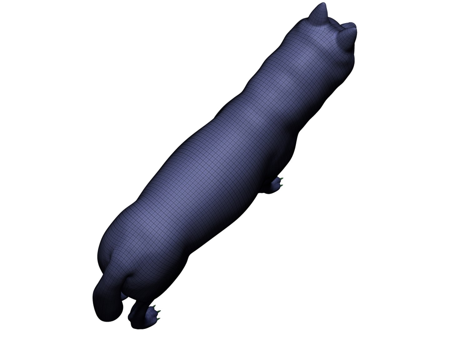 Wolf Basemesh Sculpting 3D Model - TurboSquid 1149161