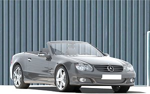 3D Mercedes - Benz SL 500