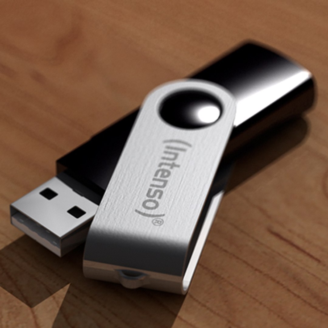 3d usb stick model