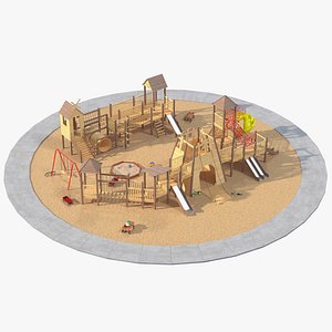 Childrens Playground with Toys