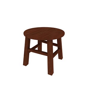 Wooden stool