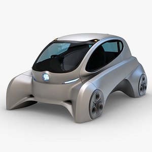 3D model kancil ev-6