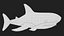 3D Stuffed Toy Shark IKEA Blahaj Rigged PBR