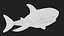 3D Stuffed Toy Shark IKEA Blahaj Rigged PBR