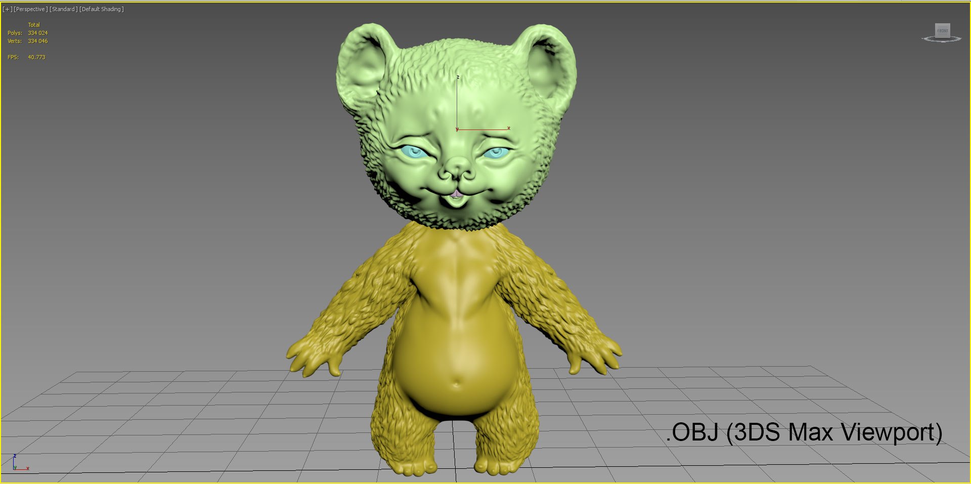 Bear Cub 3D Model - TurboSquid 1297753
