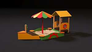 3D Sandbox model