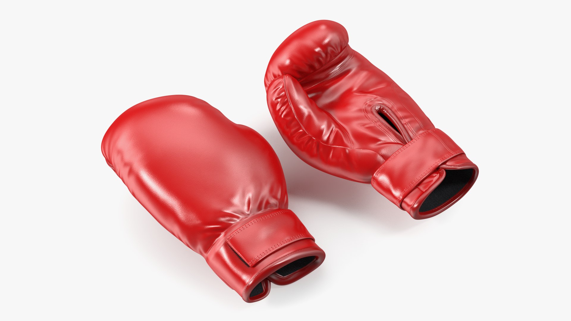 3D Red Training Boxing Gloves - TurboSquid 2151642